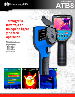 ATB8-5 - Cámara termográfica para iniciar en el monitoreo por temperatura