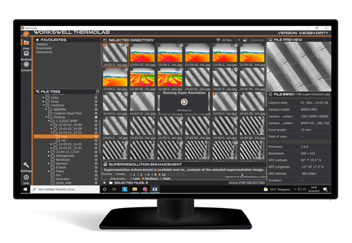 Thermolab - Software avanzado para análisis de termografías