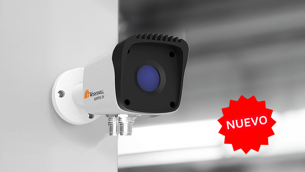 SAFETIS EV - Sensor de Cámara Termográfica de Seguridad contra Incendios